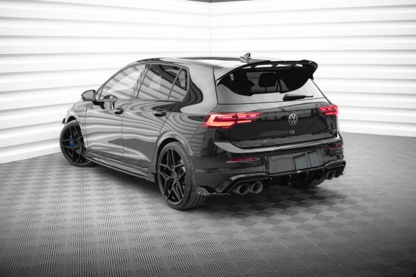 Volkswagen Golf Mk8 - Splitters laterais traseiros V.6 | VW-GO-8-R-RSD6G+RSF1B | Produto Maxton Design distribuído por Unicartuning.