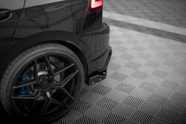 Volkswagen Golf Mk8 - Splitters laterais traseiros V.6 | VW-GO-8-R-RSD6G+RSF1B | Produto Maxton Design distribuído por Unicartuning.