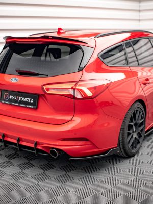 Ford Focus Estate ST Mk4 - Splitters laterais traseiros V.6 | FO-FO-4-STLINE-ES-RSD6G | Produto Maxton Design distribuído por Unicartuning.