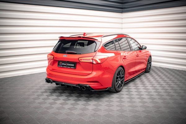 Ford Focus ST / ST-line Mk4 - Splitters laterais traseiros V.8 | FO-FO-4-STLINE-ES-RSD8G | Produto Maxton Design distribuído por Unicartuning.