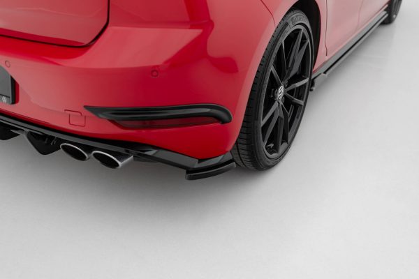 Volkswagen Golf Hatchback R / R-line Mk7 (facelift) - Splitters laterais traseiros | VW-GO-7F-R-RSD1G | Produto Maxton Design distribuído por Unicartuning. Volkswagen Golf Hatchback R / R-line Mk7 (facelift) - Splitters laterais traseiros | VW-GO-7F-R-RSD1G | Produto Maxton Design distribuído por Unicartuning.