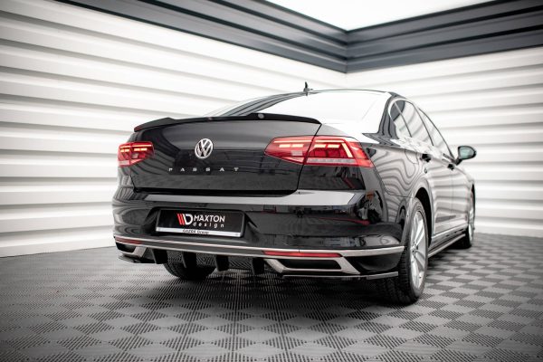 Volkswagen Passat B8 (facelift) - Splitters laterais traseiros | VW-PA-B8F-RSD1G | Produto Maxton Design distribuído por Unicartuning.