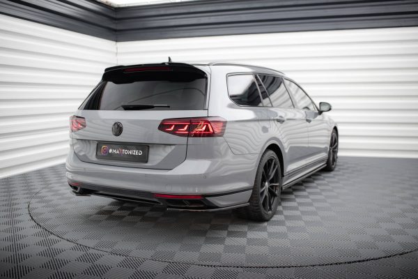 Volkswagen Passat R-line B8 (facelift) - Splitters laterais traseiros | VW-PA-B8F-RLINE-RSD1G | Produto Maxton Design distribuído por Unicartuning.
