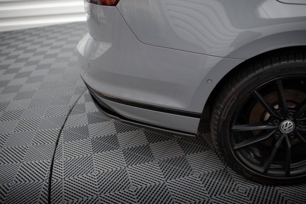 Volkswagen Passat R-line B8 (facelift) - Splitters laterais traseiros | VW-PA-B8F-RLINE-RSD1G | Produto Maxton Design distribuído por Unicartuning.