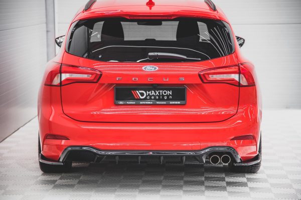 Ford Focus Estate ST Mk4 - Splitters laterais traseiros V.4 (para Difusor v.1) | FO-FO-4-STLINE-ES-RSD4G | Produto Maxton Design distribuído por Unicartuning.