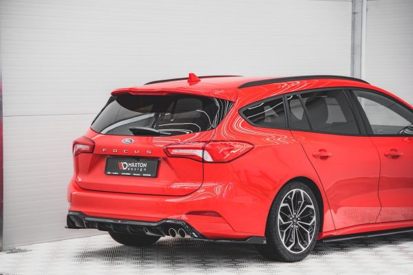 Ford Focus Estate ST Mk4 - Splitters laterais traseiros V.4 (para Difusor v.1) | FO-FO-4-STLINE-ES-RSD4G | Produto Maxton Design distribuído por Unicartuning.