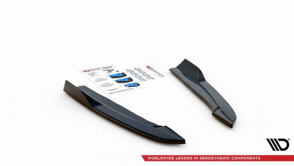 Ford Focus Estate ST Mk4 - Splitters laterais traseiros V.4 (para Difusor v.1) | FO-FO-4-STLINE-ES-RSD4G | Produto Maxton Design distribuído por Unicartuning.