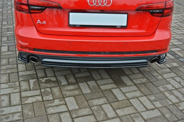 Audi A4 B9 S-Line - Difusor traseiro | AU-A4-B9-SLINE-AV-RD1G | Produto Maxton Design distribuído por Unicartuning. Audi A4 B9 S-Line - Difusor traseiro | AU-A4-B9-SLINE-AV-RD1G | Produto Maxton Design distribuído por Unicartuning.