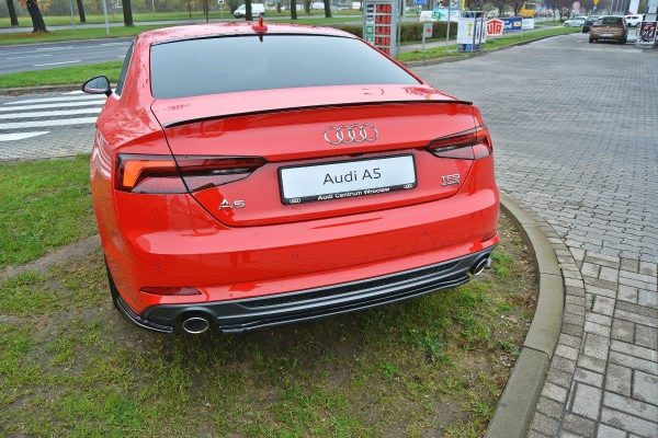 Audi A5 F5 S-Line - Difusor traseiro (sem barras verticais) | AU-A5-2-SLINE-RD1G | Produto Maxton Design distribuído por Unicartuning.