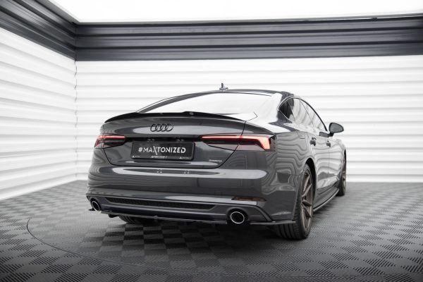 Audi A5 S-Line F5 Coupé / Sportback - Difusor traseiro | AU-A5-2-SLINE-RD1+RD2G | Produto Maxton Design distribuído por Unicartuning.