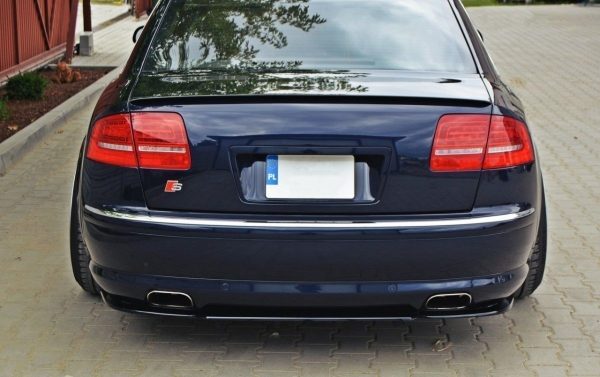 Audi A8 W12 D3 - Difusor traseiro | AU-S8-D3-RD1+RD2G | Produto Maxton Design distribuído por Unicartuning.