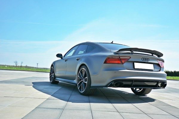 Audi RS7 C7 - Difusor traseiro | AU-RS7-1F-RD1G | Produto Maxton Design distribuído por Unicartuning. Audi RS7 C7 - Difusor traseiro | AU-RS7-1F-RD1G | Produto Maxton Design distribuído por Unicartuning.