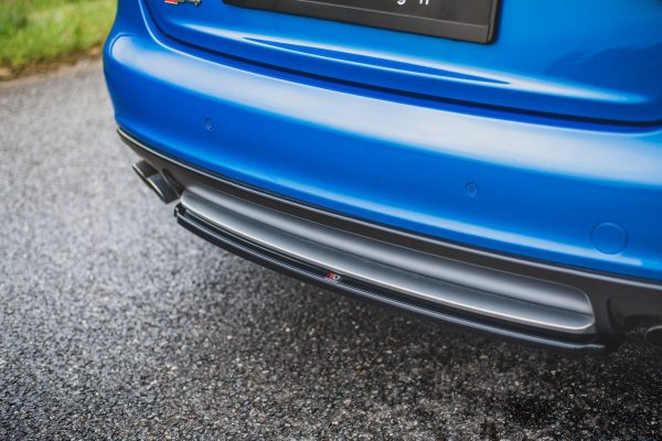 Audi S4 / A4 S-Line B8 Sedan - Difusor traseiro | AU-S4-B8-RD1G | Produto Maxton Design distribuído por Unicartuning.