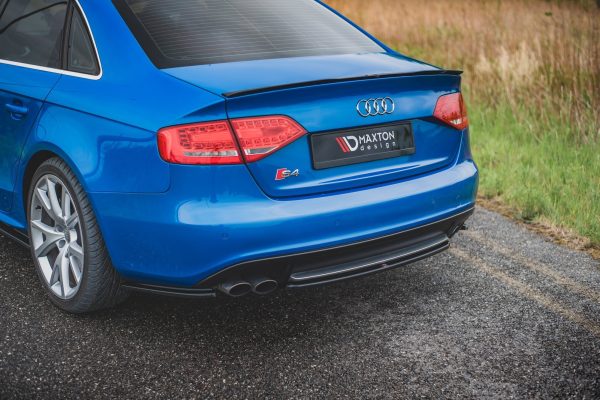 Audi S4 / A4 S-Line B8 Sedan - Difusor traseiro | AU-S4-B8-RD1G | Produto Maxton Design distribuído por Unicartuning.