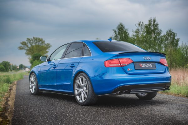 Audi S4 / A4 S-Line B8 Sedan - Difusor traseiro | AU-S4-B8-RD1G | Produto Maxton Design distribuído por Unicartuning.