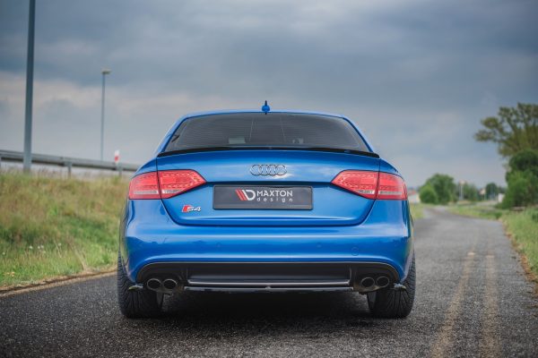 Audi S4 / A4 S-Line B8 Sedan - Difusor traseiro | AU-S4-B8-RD1G | Produto Maxton Design distribuído por Unicartuning.