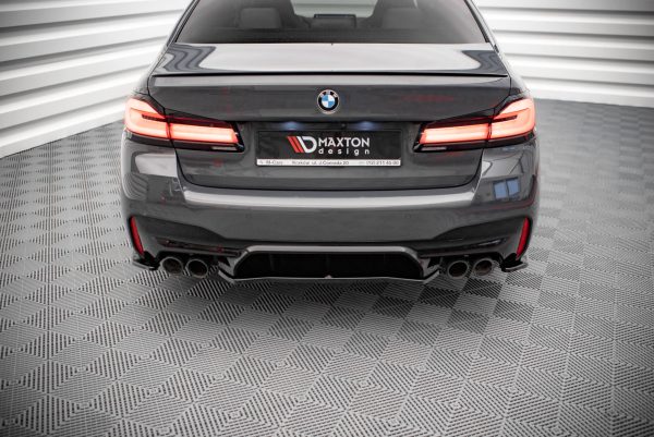 BMW M5 F90 - Difusor traseiro | BM-5-90-M-RD1G | Produto Maxton Design distribuído por Unicartuning.