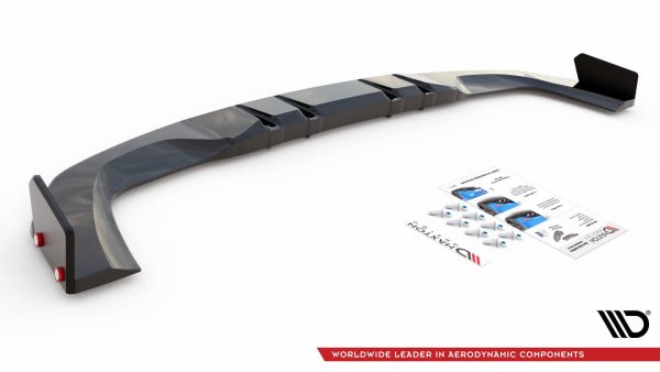 Mercedes-AMG A45 S Aero Pack W177 - Difusor traseiro + Splitters | ME-A-177-45-RD1G+RD2G+RSF | Produto Maxton Design distribuído por Unicartuning.