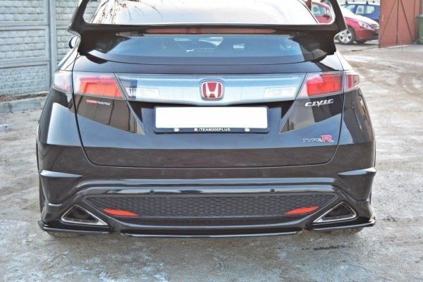Honda Civic VIII Type R / S - Difusor traseiro | HO-CI-8-TYPE-S/R-RD1G | Produto Maxton Design distribuído por Unicartuning.