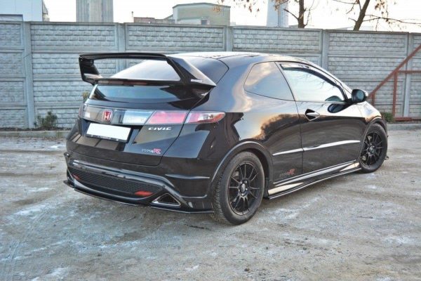 Honda Civic VIII Type R / S - Difusor traseiro | HO-CI-8-TYPE-S/R-RD1G | Produto Maxton Design distribuído por Unicartuning.