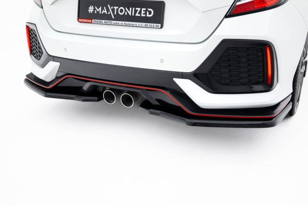 Honda Civic Sport Mk 10 - Difusor traseiro | HO-CI-10-SPORT-RSD2G | Produto Maxton Design distribuído por Unicartuning.