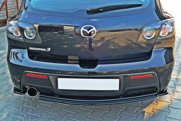 Mazda 3 Mps Mk1 (pre-facelift) modelo US-spec - Difusor traseiro | MA-3-MPS-1-RD1G | Produto Maxton Design distribuído por Unicartuning.