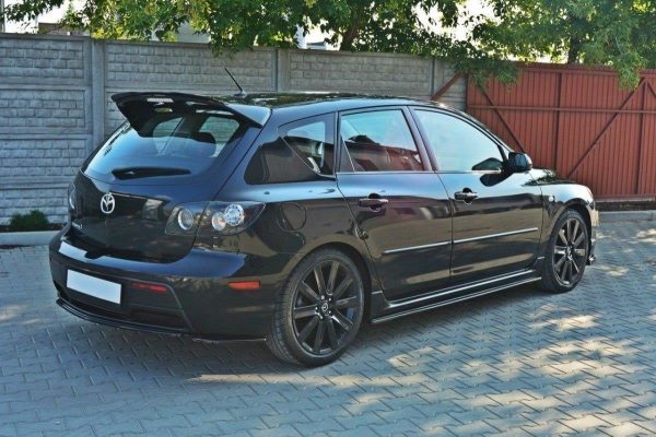 Mazda 3 Mps Mk1 (pre-facelift) modelo US-spec - Difusor traseiro | MA-3-MPS-1-RD1G | Produto Maxton Design distribuído por Unicartuning.