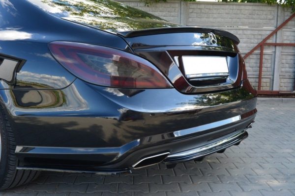 Mercedes-Benz Cls C218 AMG Line - Difusor traseiro | ME-CLS-218-RD1+RD2G | Produto Maxton Design distribuído por Unicartuning.