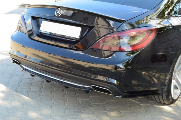 Mercedes-Benz Cls C218 AMG Line - Difusor traseiro | ME-CLS-218-RD1+RD2G | Produto Maxton Design distribuído por Unicartuning.