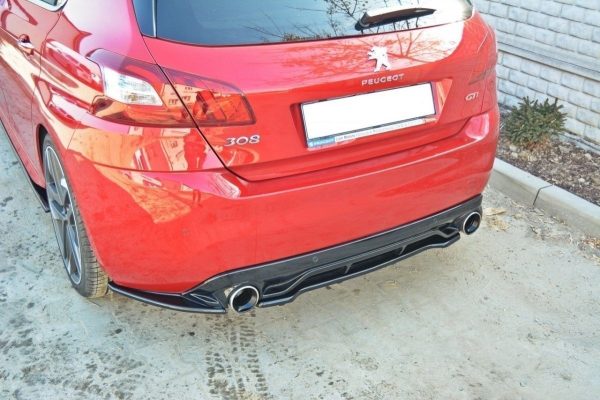 Peugeot 308 II GTI - Difusor traseiro (sem barras verticais) | PE-308-GTI-RD1+RD2G | Produto Maxton Design distribuído por Unicartuning. Peugeot 308 II GTI - Difusor traseiro (sem barras verticais) | PE-308-GTI-RD1+RD2G | Produto Maxton Design distribuído por Unicartuning.
