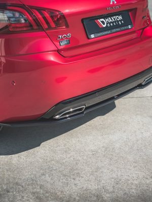 Peugeot 308 GT Mk2 (facelift) - Difusor traseiro | PE-308-2F-GT-RD1G | Produto Maxton Design distribuído por Unicartuning.