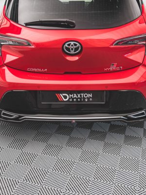 Toyota Corolla GR Sport Hatchback XII - Difusor traseiro | TO-CO-12-HB-GR-RD1G | Produto Maxton Design distribuído por Unicartuning.