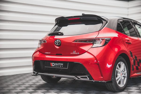Toyota Corolla GR Sport Hatchback XII - Difusor traseiro | TO-CO-12-HB-GR-RD1G | Produto Maxton Design distribuído por Unicartuning.