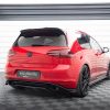Volkswagen Golf Mk7 GTI ClubSport  - Difusor traseiro | VW-GO-7-GTI-CS-RD1RED | Produto Maxton Design distribuído por Unicartuning.