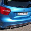 Mercedes-Benz W176 AMG-line Preface - Difusor traseiro (sem barras verticais) | ME-A-176-AMGLINE-RD1G | Produto Maxton Design distribuído por Unicartuning.