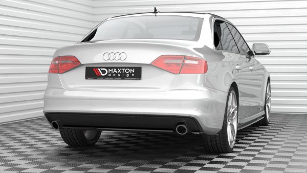 Audi A4 S-Line B8 (facelift) - Difusor traseiro | AU-A4-B8F-SLINE-AV-RD1G | Produto Maxton Design distribuído por Unicartuning.