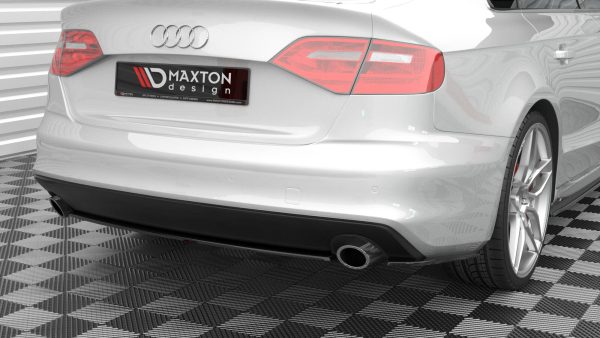 Audi A4 S-Line B8 (facelift) - Difusor traseiro | AU-A4-B8F-SLINE-AV-RD1G | Produto Maxton Design distribuído por Unicartuning.