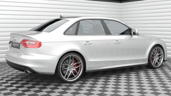 Audi A4 S-Line B8 (facelift) - Difusor traseiro | AU-A4-B8F-SLINE-AV-RD1G | Produto Maxton Design distribuído por Unicartuning.