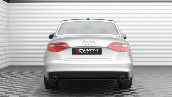 Audi A4 S-Line B8 (facelift) - Difusor traseiro | AU-A4-B8F-SLINE-AV-RD1G | Produto Maxton Design distribuído por Unicartuning.
