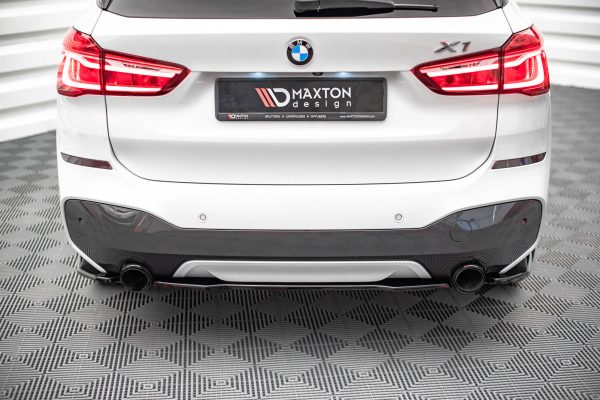 BMW X1 Pack M F48 - Difusor traseiro | BM-X1-48-MPACK-RD1G | Produto Maxton Design distribuído por Unicartuning.