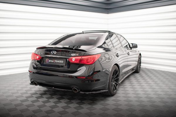 Infiniti Q50 S Mk1 - Difusor traseiro | IN-Q50S-1-RD1G | Produto Maxton Design distribuído por Unicartuning. Infiniti Q50 S Mk1 - Difusor traseiro | IN-Q50S-1-RD1G | Produto Maxton Design distribuído por Unicartuning.