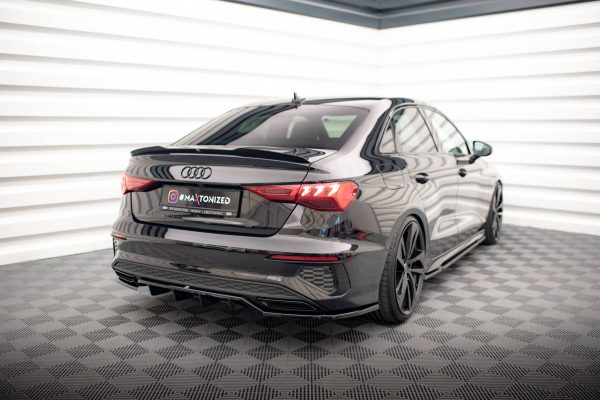 Audi A3 S-Line Sedan 8Y - Difusor traseiro | AU-A3-8Y-SLINE-S-RD1G+RD2G | Produto Maxton Design distribuído por Unicartuning. Audi A3 S-Line Sedan 8Y - Difusor traseiro | AU-A3-8Y-SLINE-S-RD1G+RD2G | Produto Maxton Design distribuído por Unicartuning.