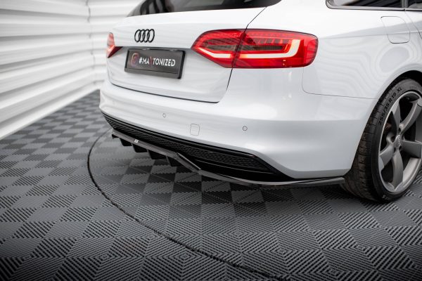 Audi A4 Competition B8 (facelift) - Difusor traseiro | AU-A4-B8F-COMP-RSD1G+RD1G | Produto Maxton Design distribuído por Unicartuning.