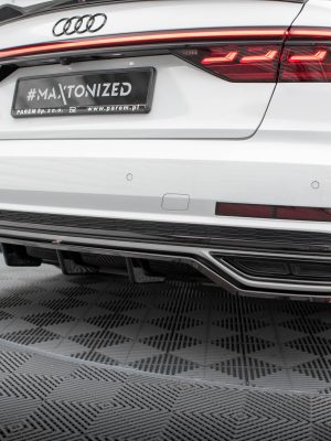 Audi A8 S-Line D5 - Difusor traseiro | AU-A8-D5-SLINE-RD1G+RD2G | Produto Maxton Design distribuído por Unicartuning.