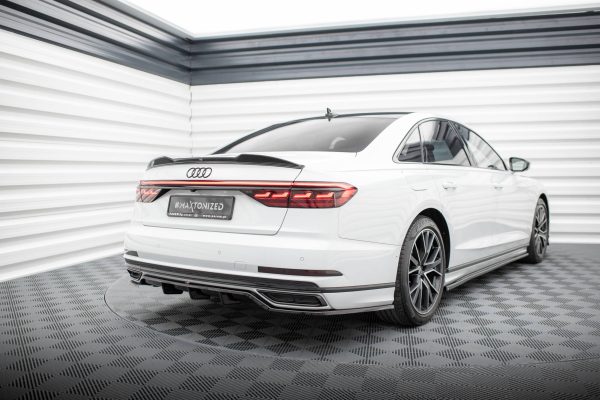 Audi A8 S-Line D5 - Difusor traseiro | AU-A8-D5-SLINE-RD1G+RD2G | Produto Maxton Design distribuído por Unicartuning.