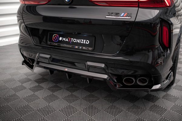 BMW X6 M F96 (facelift) - Difusor traseiro | BM-X6-F96-M-RD1G+RD2G | Produto Maxton Design distribuído por Unicartuning.