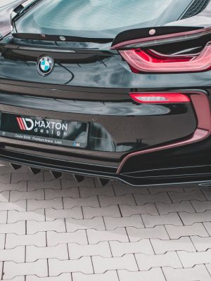 BMW I8 - Difusor traseiro | BM-I8-1-RD1G+RD2G | Produto Maxton Design distribuído por Unicartuning.