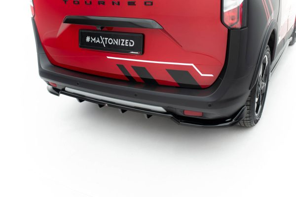Ford Tourneo Courier Mk2 - Difusor traseiro | FO-TO-COU-2-RD1G+RD2G | Produto Maxton Design distribuído por Unicartuning.