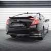 Honda Civic Sedan Mk10 / Mk10 (facelift) - Difusor traseiro | HO-CI-10-RD1G+RD2G | Produto Maxton Design distribuído por Unicartuning.