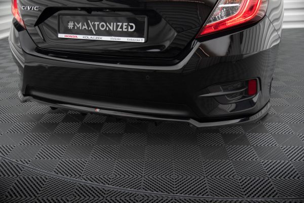 Honda Civic Sedan Mk10 / Mk10 (facelift) - Difusor traseiro | HO-CI-10-RD1G+RD2G | Produto Maxton Design distribuído por Unicartuning.